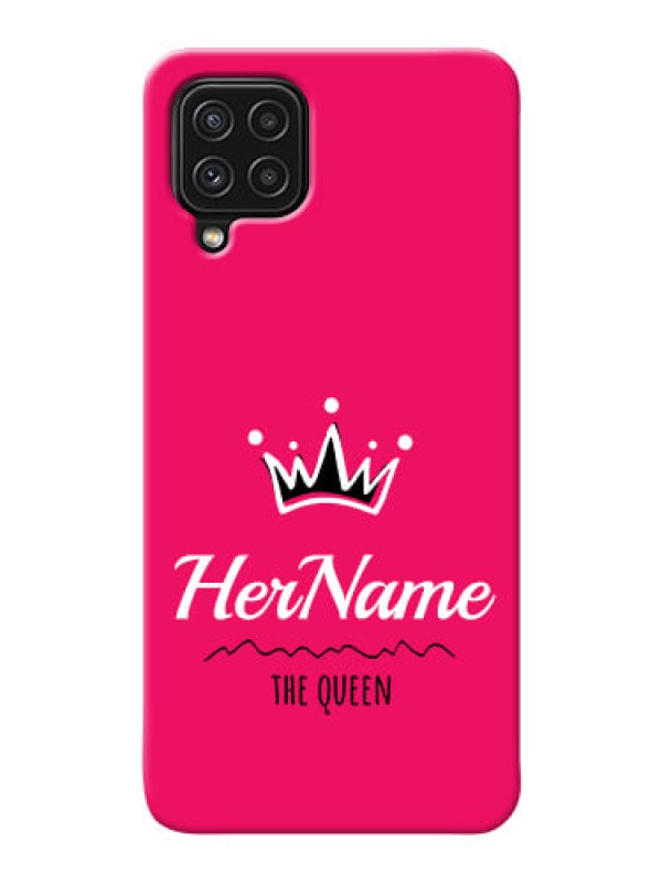 Custom Galaxy A22 4G Queen Phone Case with Name