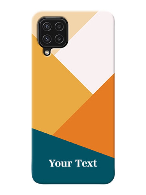 Custom Galaxy A22 4G Custom Phone Cases: Stacked Multi-colour Design