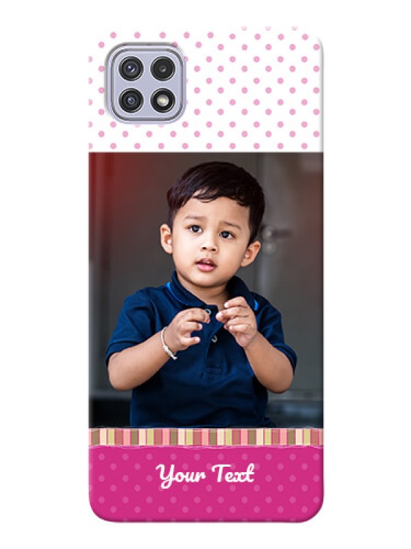 Custom Galaxy A22 5G custom mobile cases: Cute Girls Cover Design