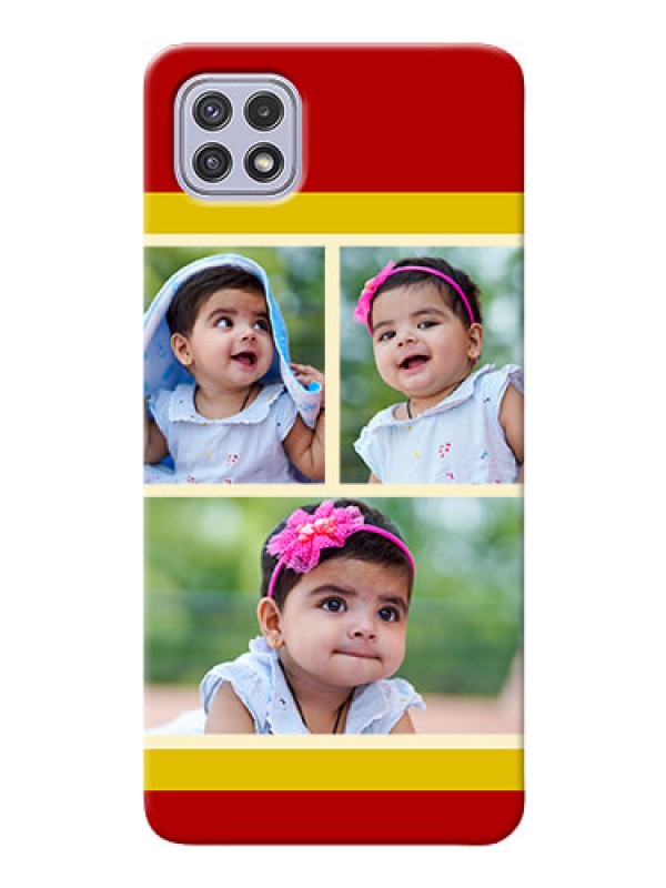 Custom Galaxy A22 5G mobile phone cases: Multiple Pic Upload Design