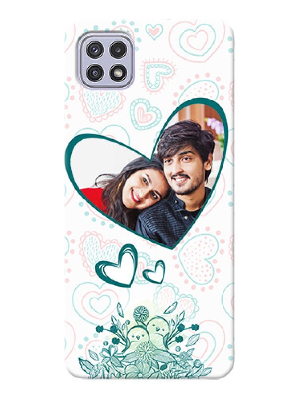 Custom Galaxy A22 5G Personalized Mobile Cases: Premium Couple Design