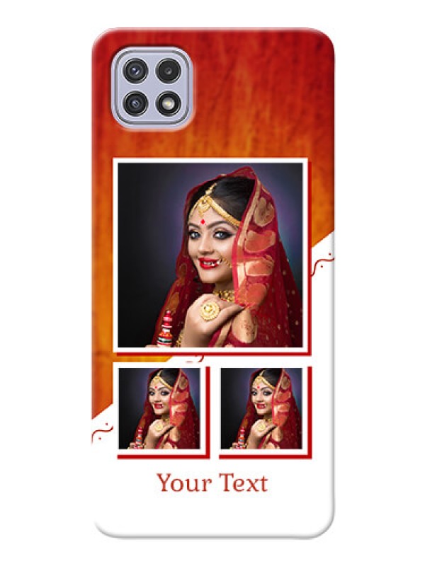 Custom Galaxy A22 5G Personalised Phone Cases: Wedding Memories Design 
