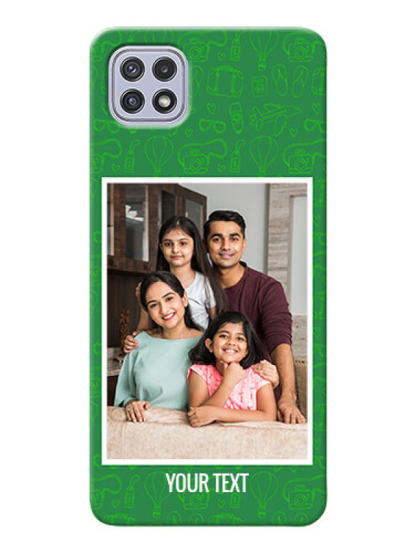 Custom Galaxy A22 5G custom mobile covers: Picture Upload Design