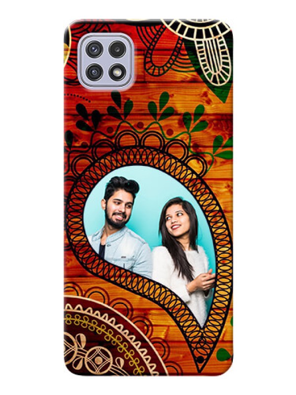 Custom Galaxy A22 5G custom mobile cases: Abstract Colorful Design