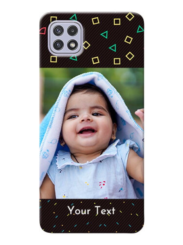 Custom Galaxy A22 5G custom mobile cases with confetti birthday design