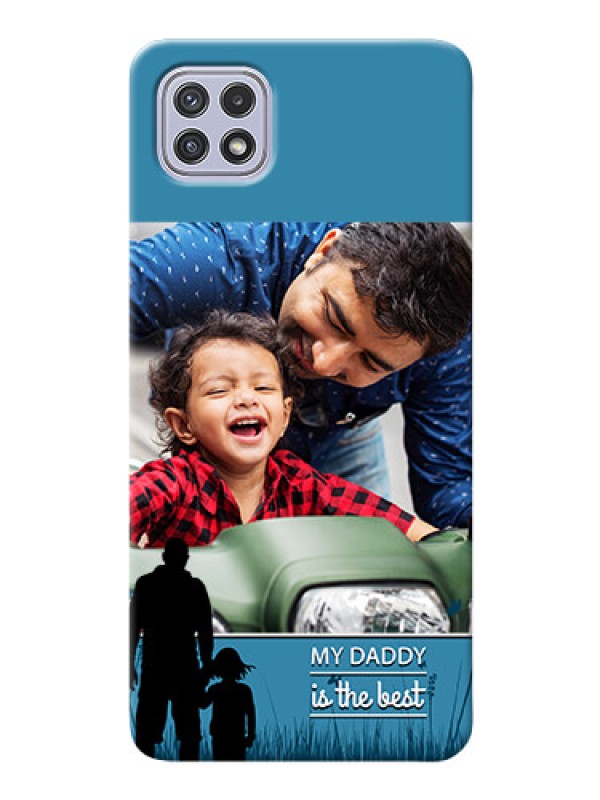 Custom Galaxy A22 5G Personalized Mobile Covers: best dad design 