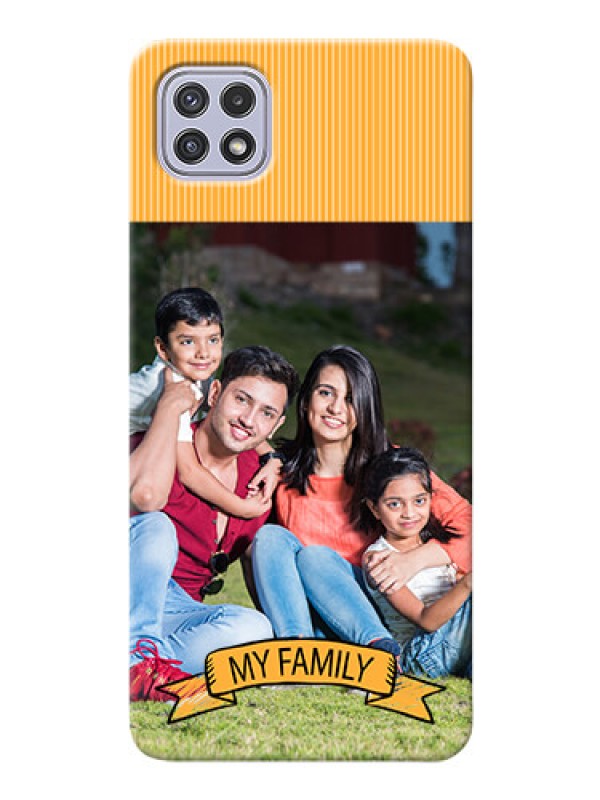 Custom Galaxy A22 5G Personalized Mobile Cases: My Family Design