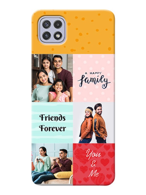 Custom Galaxy A22 5G Customized Phone Cases: Images with Quotes Design