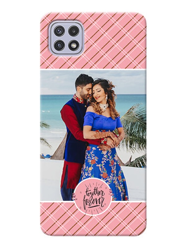 Custom Galaxy A22 5G Mobile Covers Online: Together Forever Design