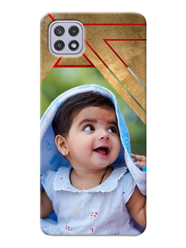 Custom Galaxy A22 5G mobile phone cases: Gradient Abstract Texture Design