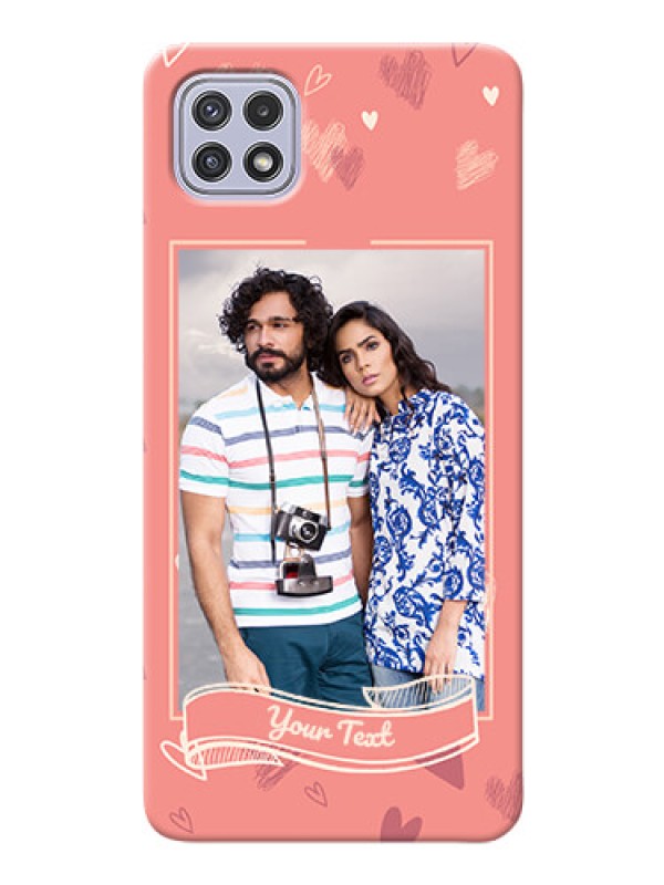 Custom Galaxy A22 5G custom mobile phone cases: love doodle art Design