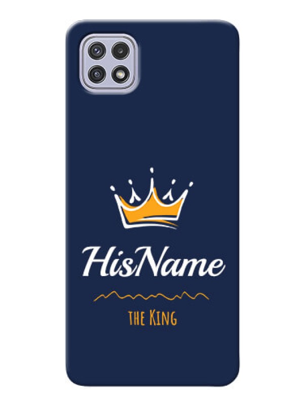 Custom Galaxy A22 5G King Phone Case with Name