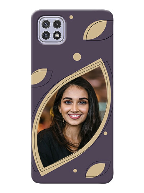 Custom Galaxy A22 5G Custom Phone Cases: Falling Leaf Design