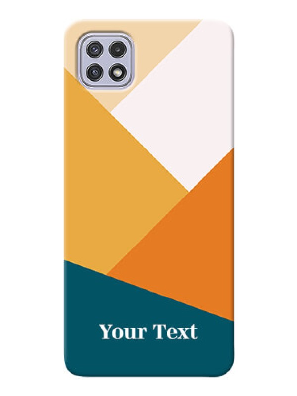 Custom Galaxy A22 5G Custom Phone Cases: Stacked Multi-colour Design