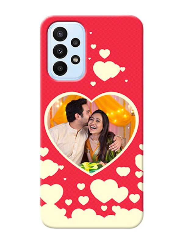 Custom Galaxy A23 Phone Cases: Love Symbols Phone Cover Design