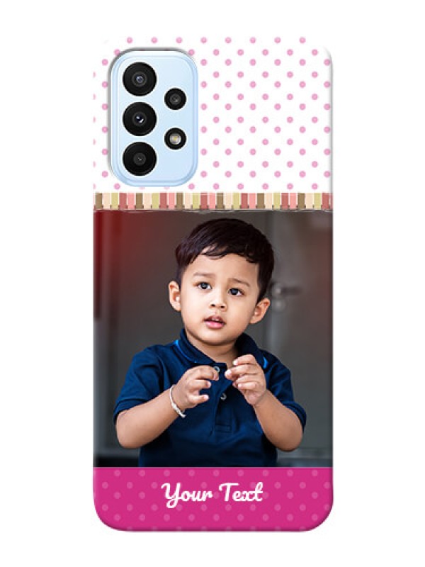 Custom Galaxy A23 custom mobile cases: Cute Girls Cover Design