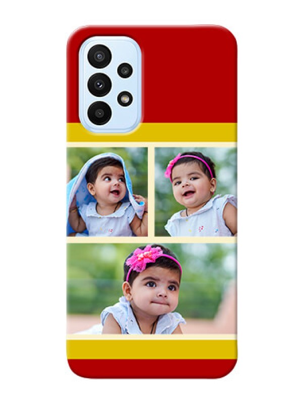 Custom Galaxy A23 mobile phone cases: Multiple Pic Upload Design