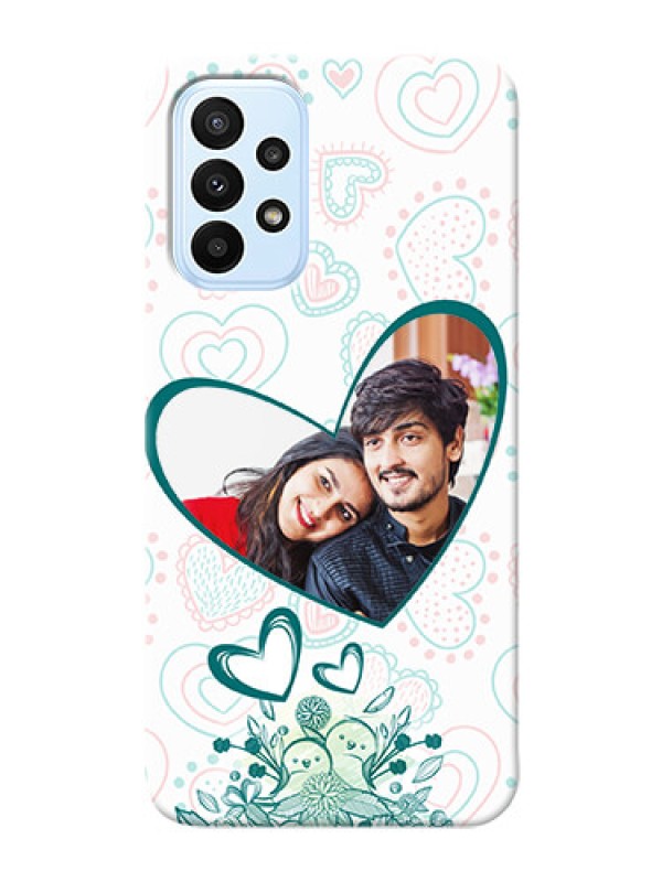 Custom Galaxy A23 Personalized Mobile Cases: Premium Couple Design