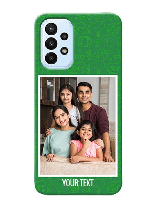Custom Galaxy A23 custom mobile covers: Picture Upload Design