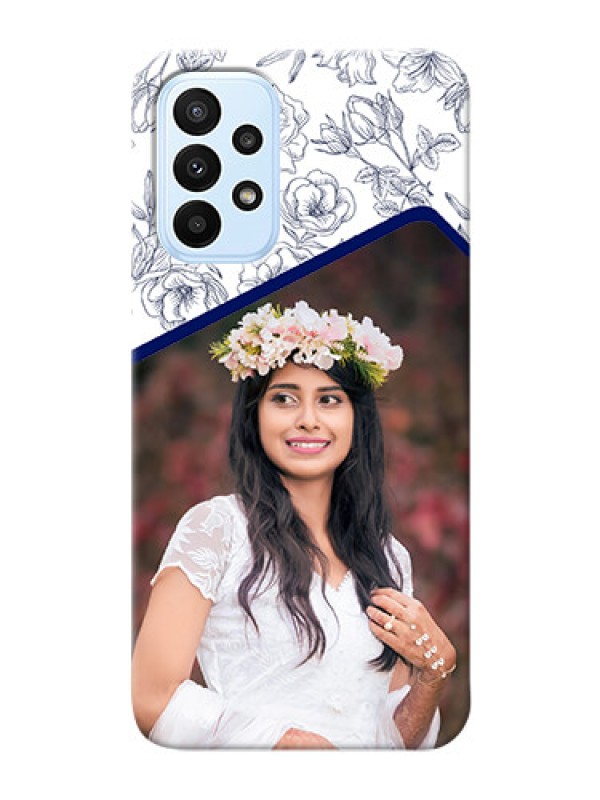 Custom Galaxy A23 Phone Cases: Premium Floral Design