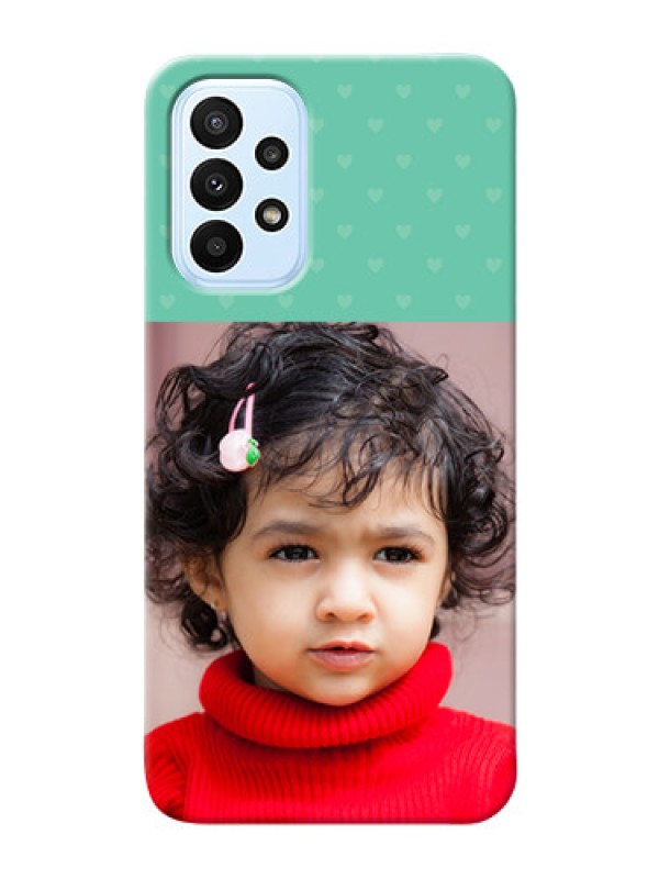 Custom Galaxy A23 mobile cases online: Lovers Picture Design