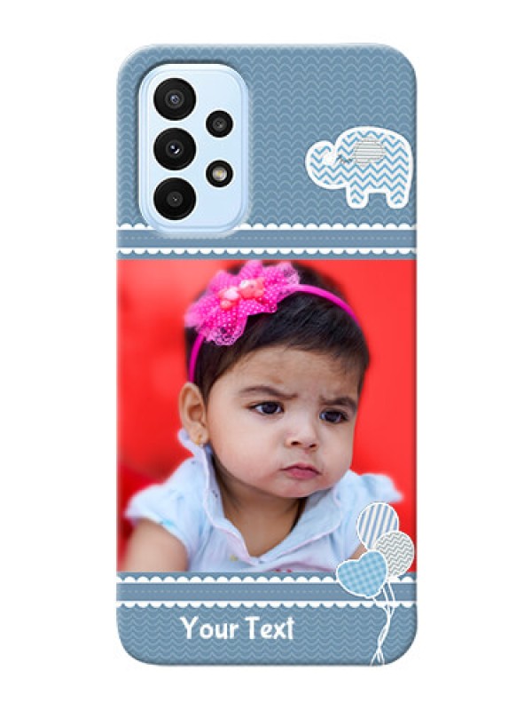 Custom Galaxy A23 Custom Phone Covers with Kids Pattern Design