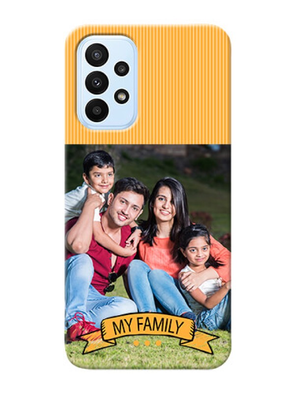 Custom Galaxy A23 Personalized Mobile Cases: My Family Design