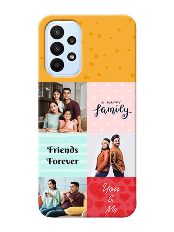 Custom Galaxy A23 Customized Phone Cases: Images with Quotes Design