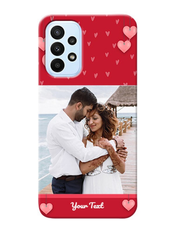 Custom Galaxy A23 Mobile Back Covers: Valentines Day Design