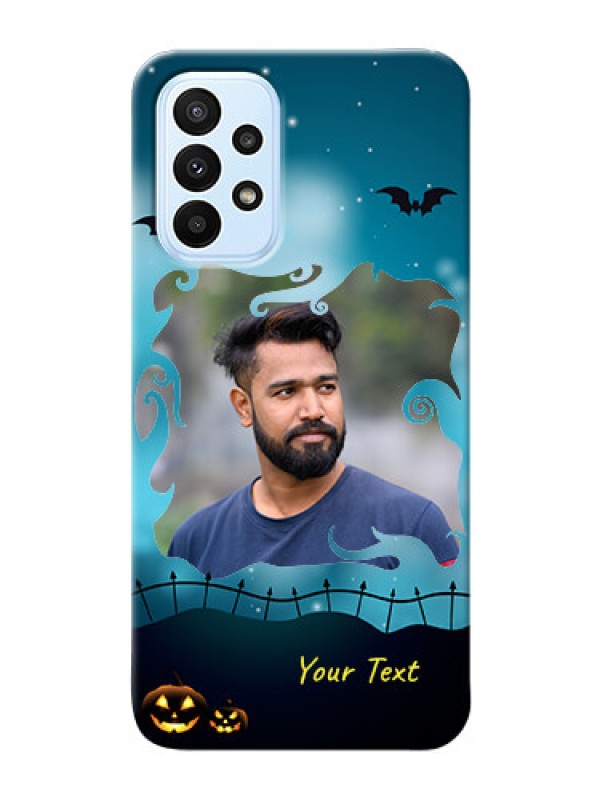 Custom Galaxy A23 Personalised Phone Cases: Halloween frame design