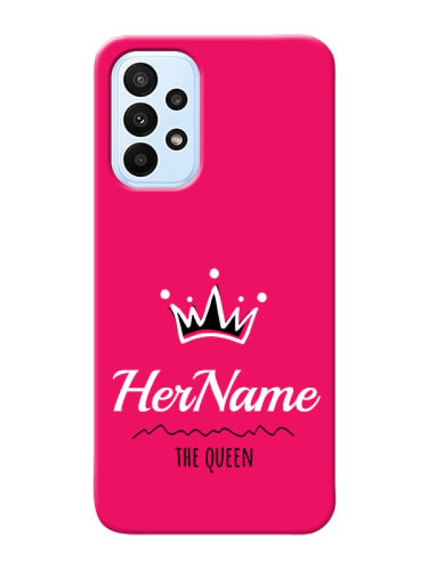 Custom Galaxy A23 Queen Phone Case with Name
