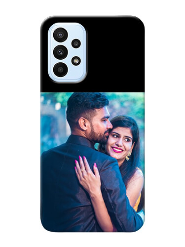 Custom Galaxy A23 5G Custom Hard Phone Case - Upload Full Picture With Custom Color Design