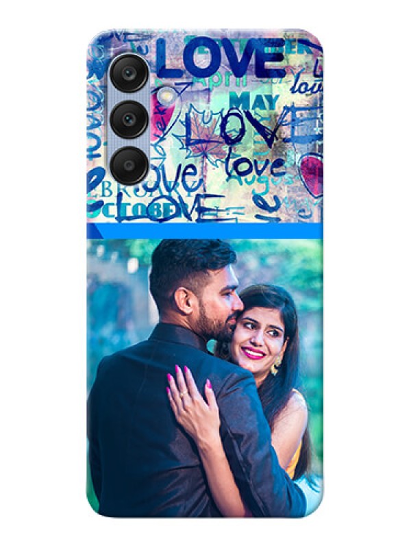 Custom Galaxy A25 5G Mobile Covers Online: Colorful Love Design