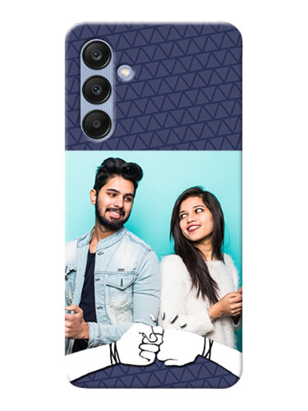 Custom Galaxy A25 5G Mobile Covers Online with Best Friends Design