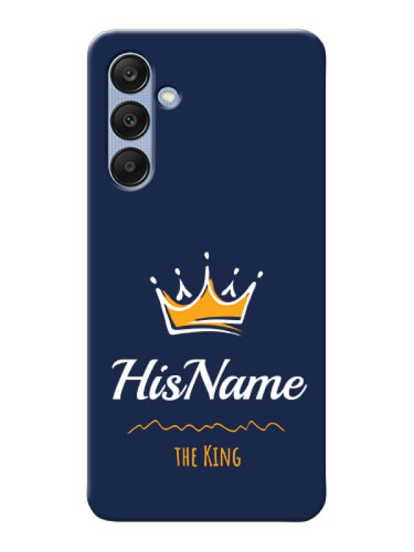 Custom Galaxy A25 5G King Phone Case with Name