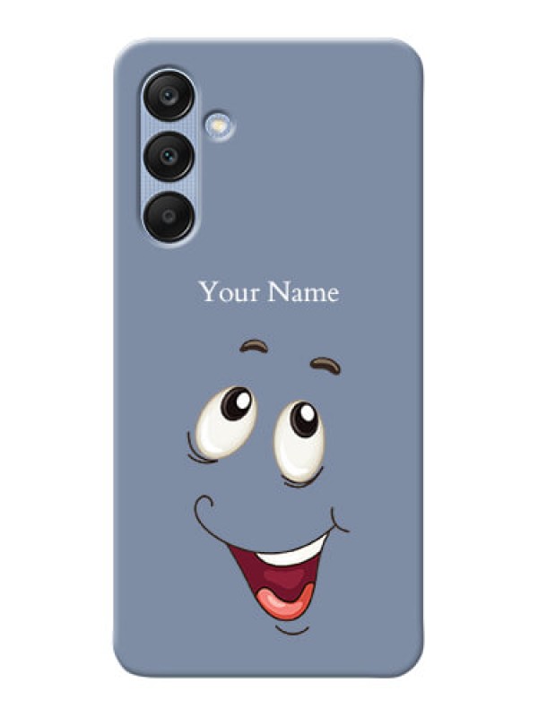 Custom Galaxy A25 5G Photo Printing on Case with Laughing Cartoon Face Design