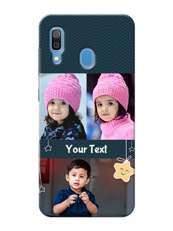 Custom Samsung Galaxy A30 Mobile Back Covers Online: Hanging Stars Design