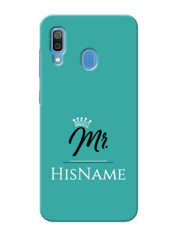 Custom Galaxy A30 Custom Phone Case Mr with Name