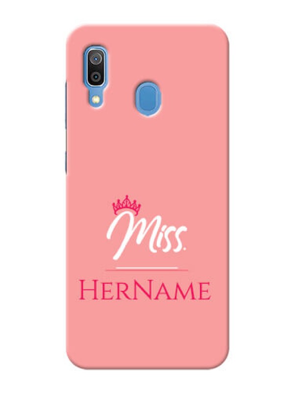 Custom Galaxy A30 Custom Phone Case Mrs with Name