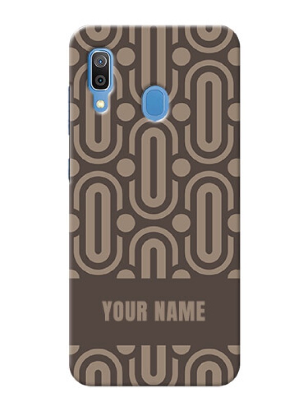 Custom Galaxy A30 Custom Phone Covers: Captivating Zero Pattern Design