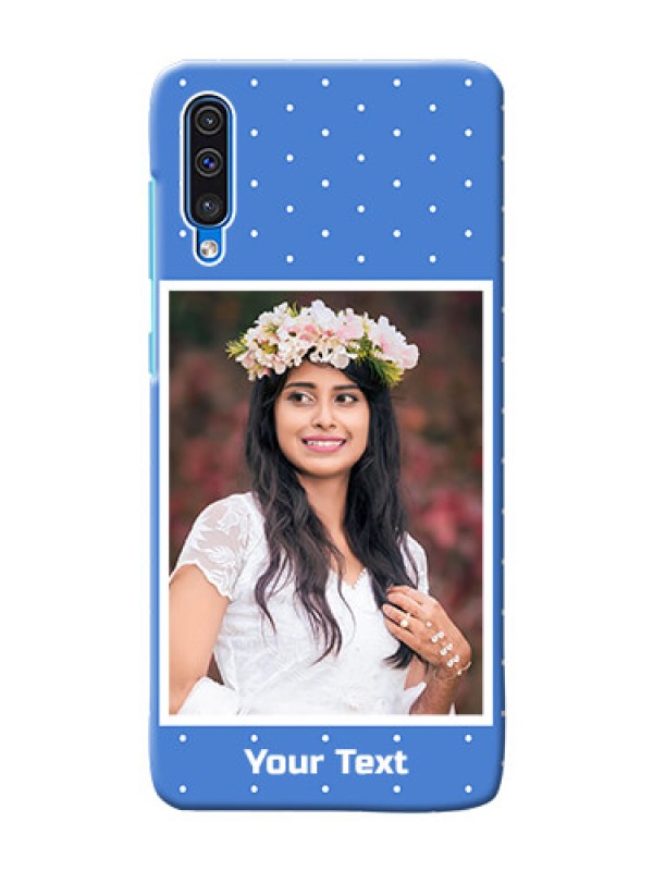 Custom Galaxy A30s Personalised Phone Cases: polka dots design