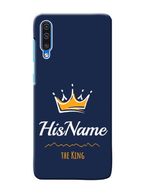 Custom Galaxy A30S King Phone Case with Name