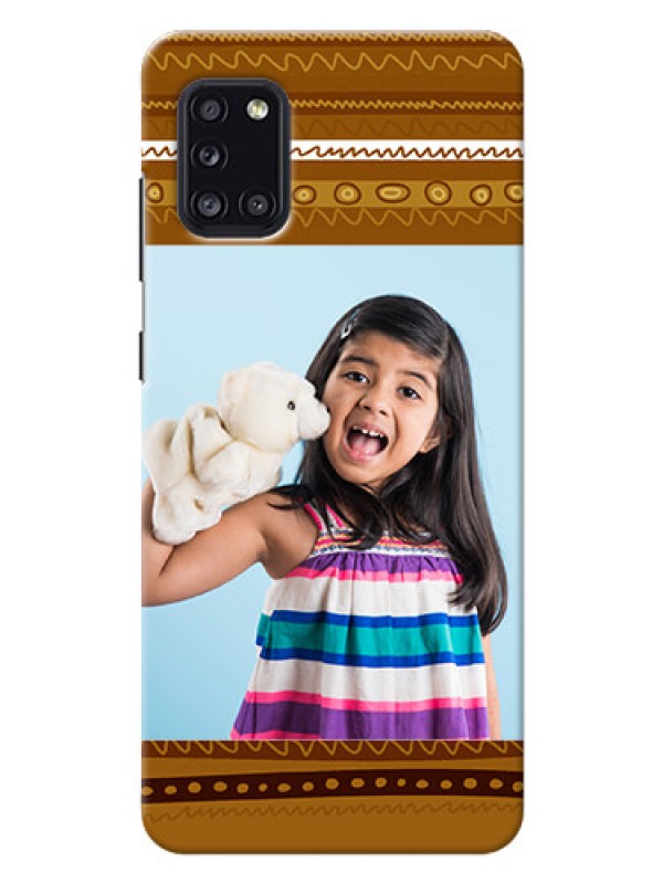 Custom Galaxy A31 Mobile Covers: Friends Picture Upload Design 