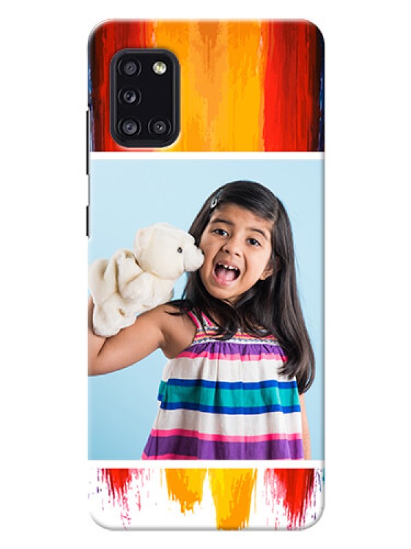 Custom Galaxy A31 custom phone covers: Multi Color Design
