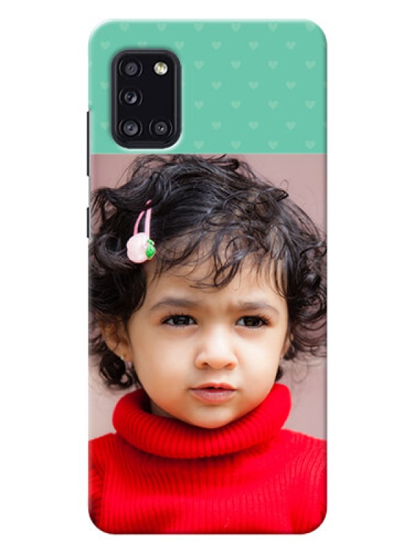 Custom Galaxy A31 mobile cases online: Lovers Picture Design