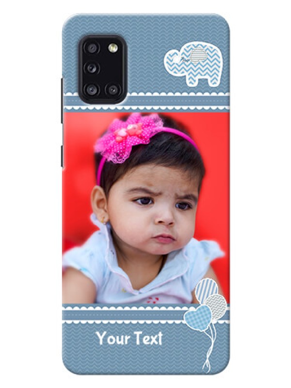 Custom Galaxy A31 Custom Phone Covers with Kids Pattern Design