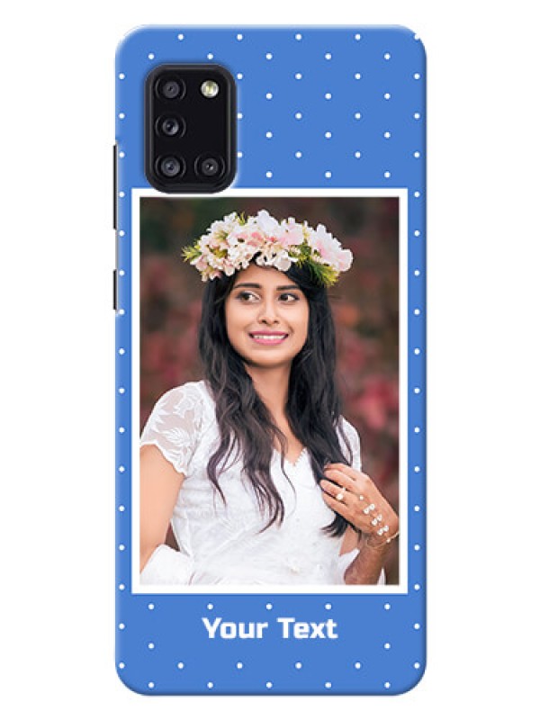 Custom Galaxy A31 Personalised Phone Cases: polka dots design