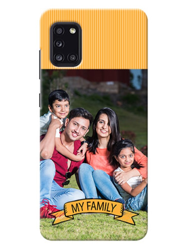 Custom Galaxy A31 Personalized Mobile Cases: My Family Design