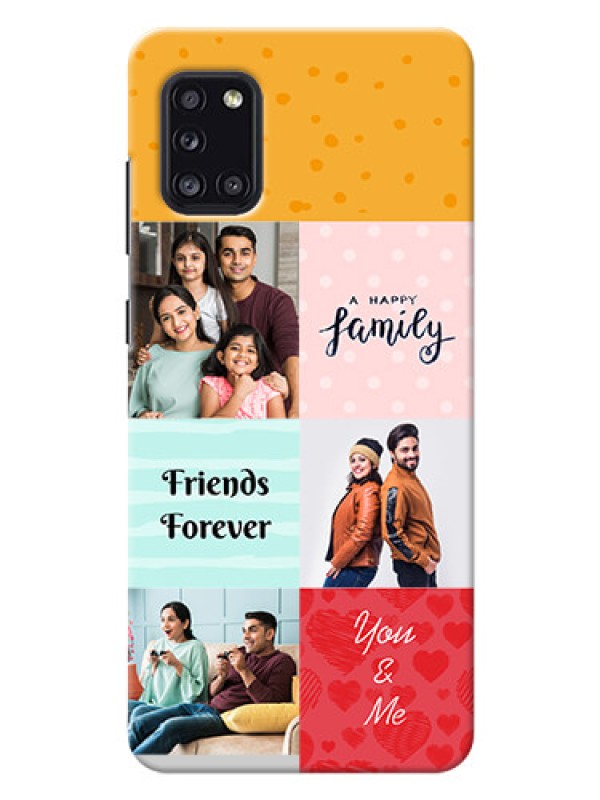 Custom Galaxy A31 Customized Phone Cases: Images with Quotes Design