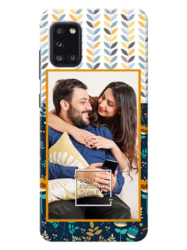 Custom Galaxy A31 personalised phone covers: Pattern Design